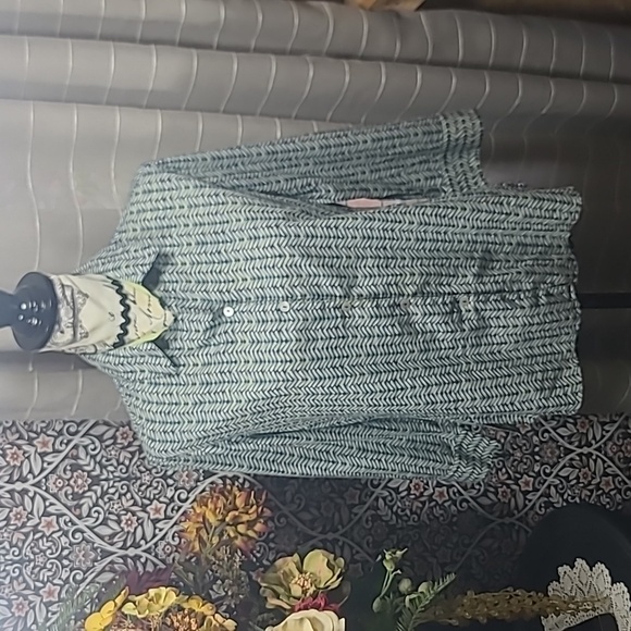 Foxcroft wrinkle free button front shirt - Picture 1 of 9